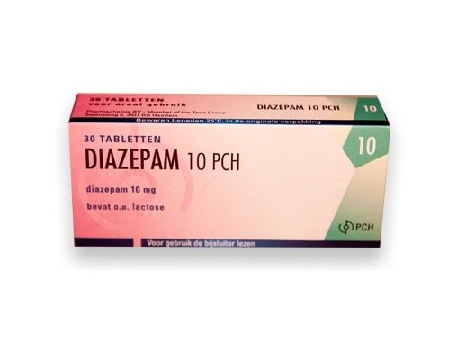 DIAZEPAM (VALIUM) 10MG 30 TABLETTEN