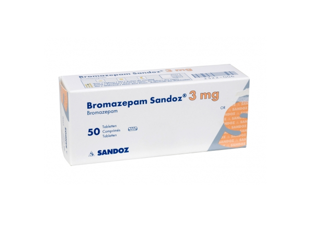 BROMAZEPAM 3MG 50 TABLETTEN - Afbeelding 2