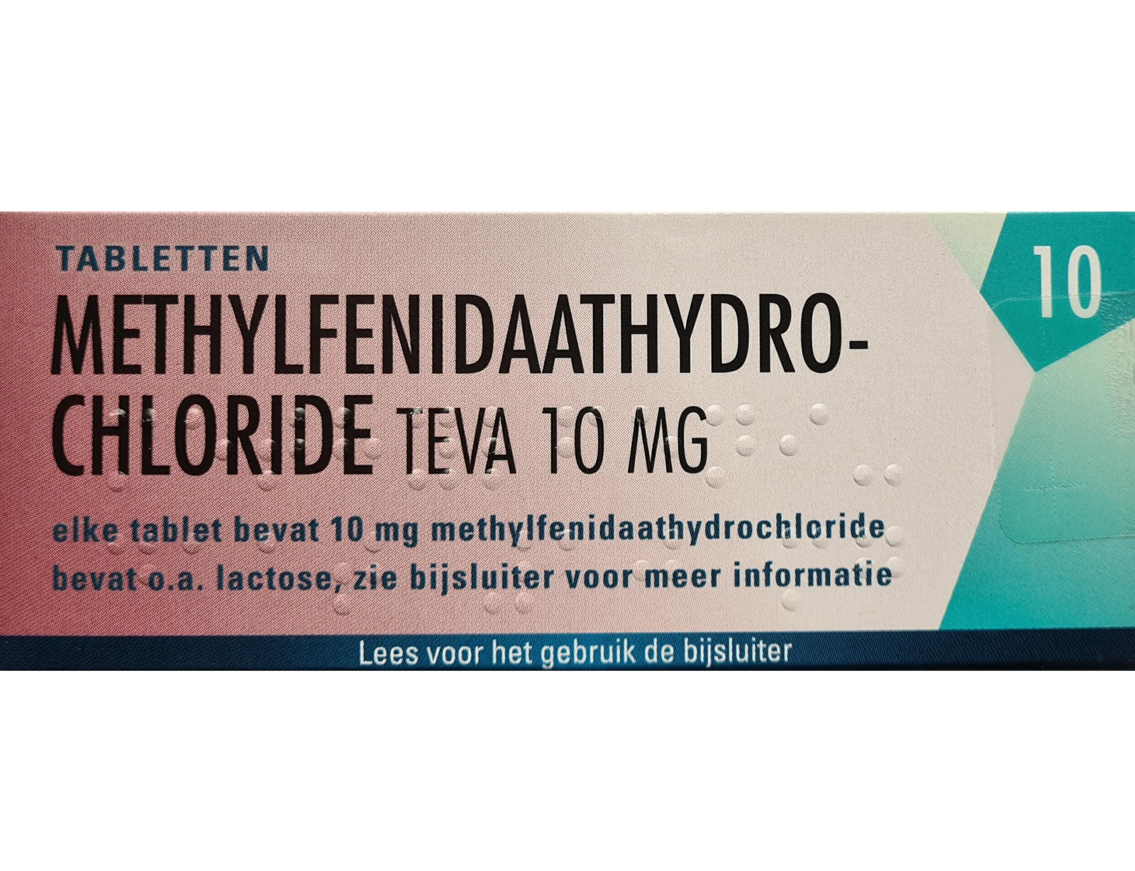 METHYLFENIDAAT 10MG 30 TABLETTEN - Afbeelding 2